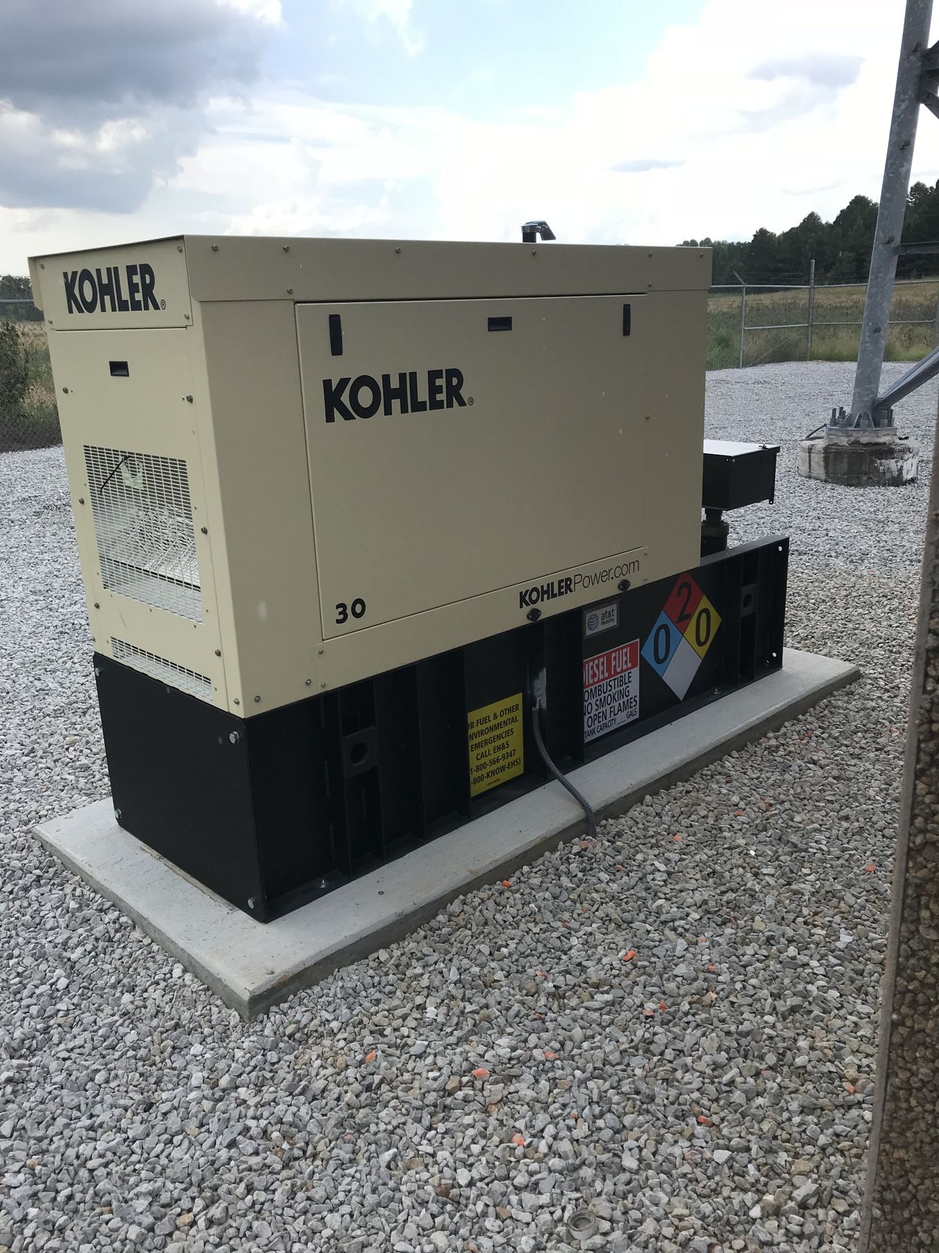 Generator Install for a Carrier